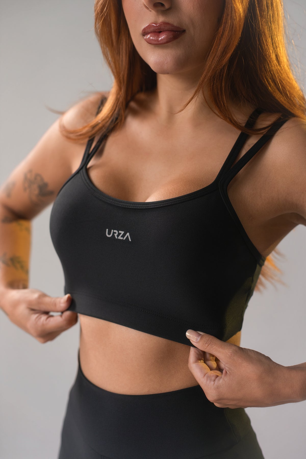 Conjunto Top Alcinha + Short Preto