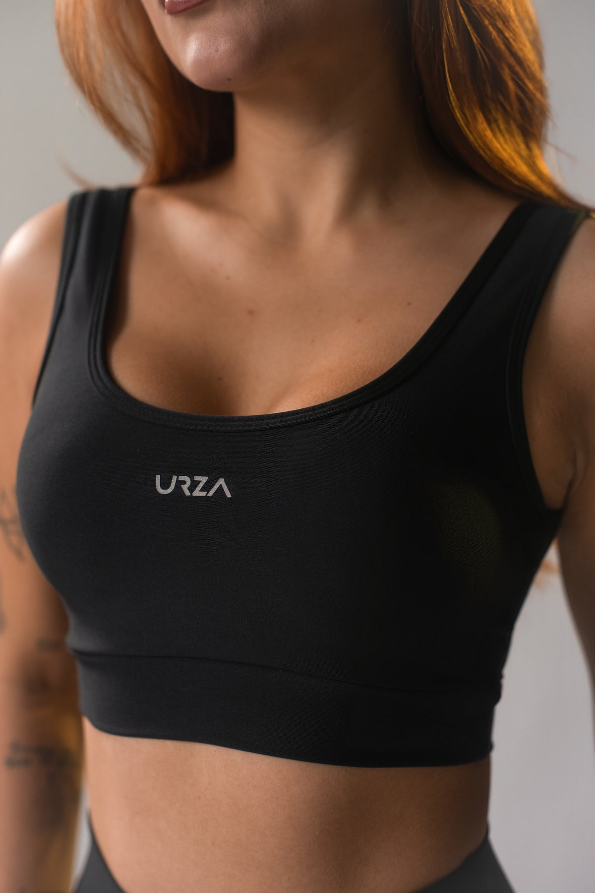 Top Alça Larga Preto