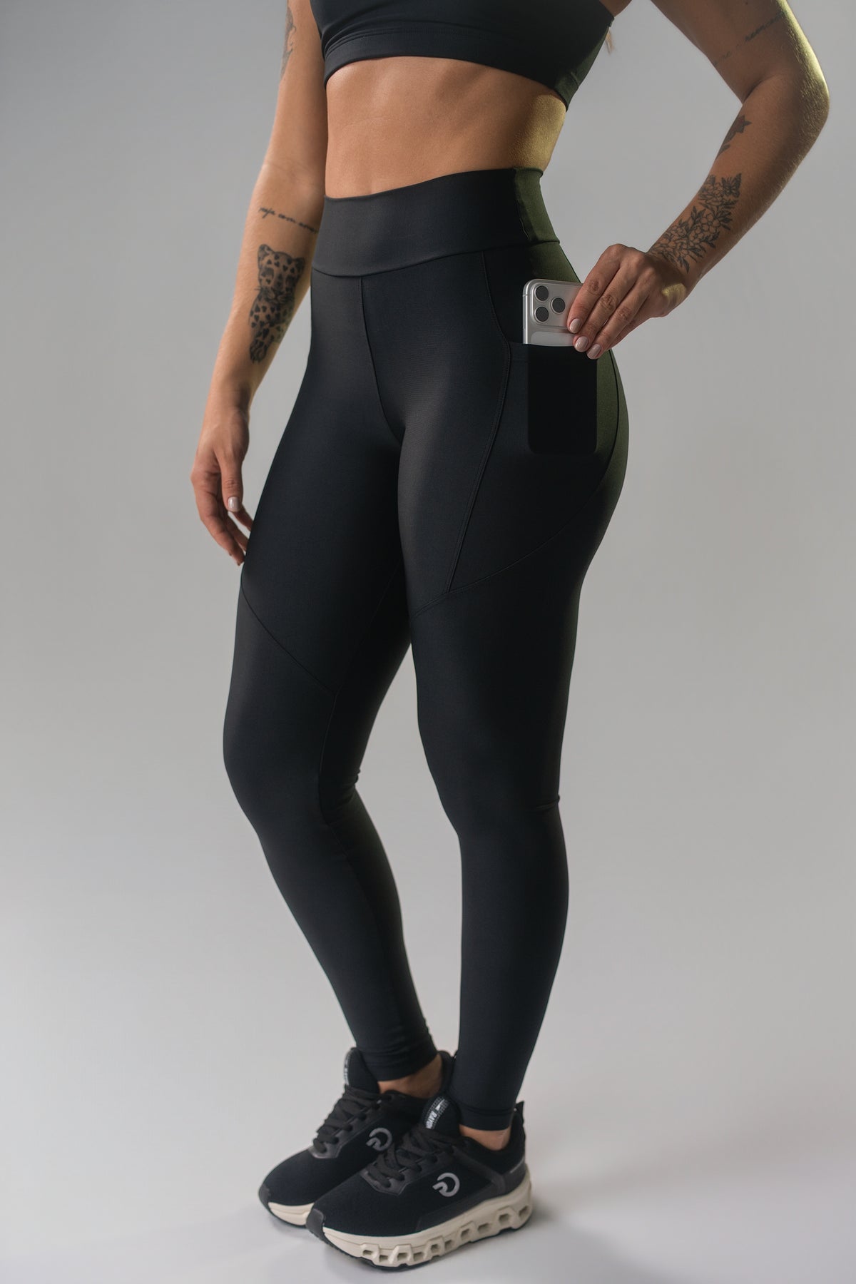Legging com Bolso Preta