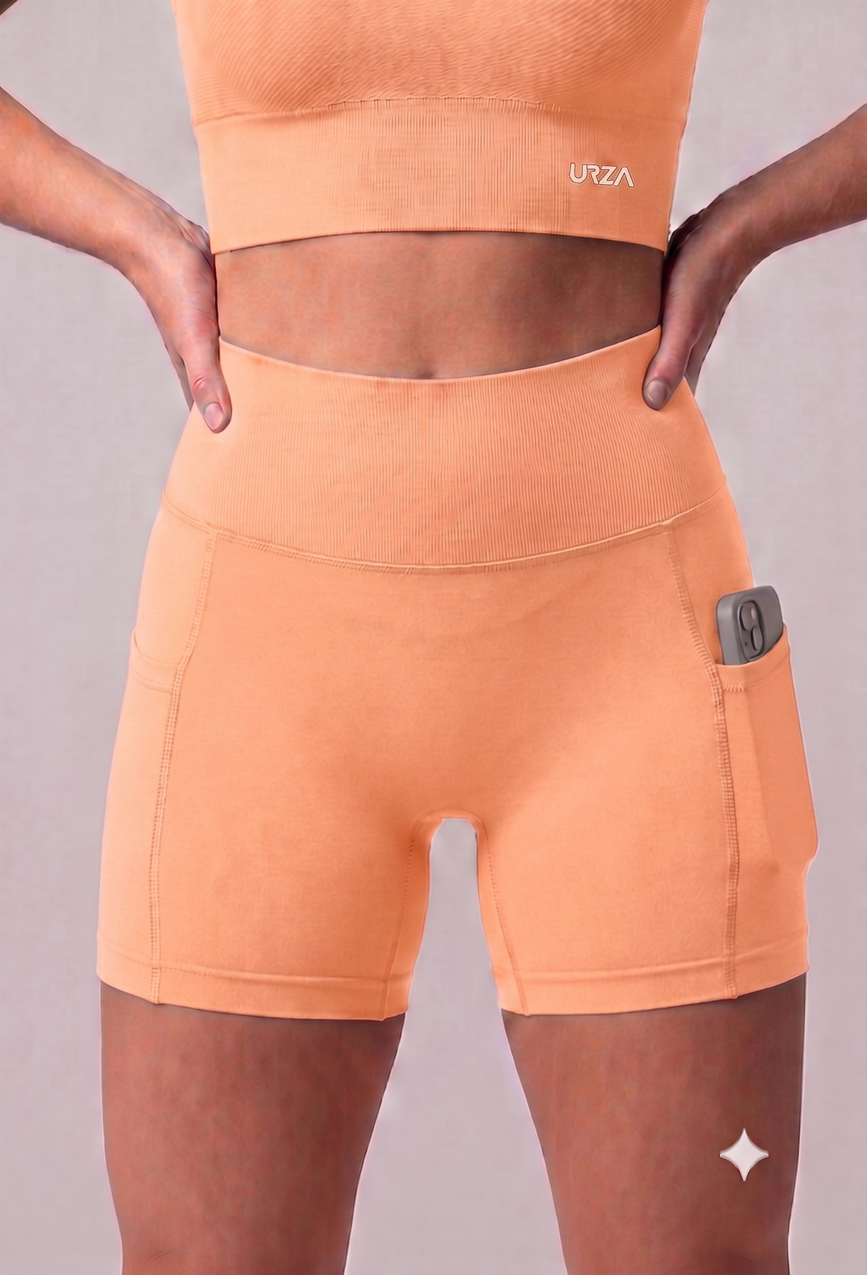 Short com Bolso Tangerina